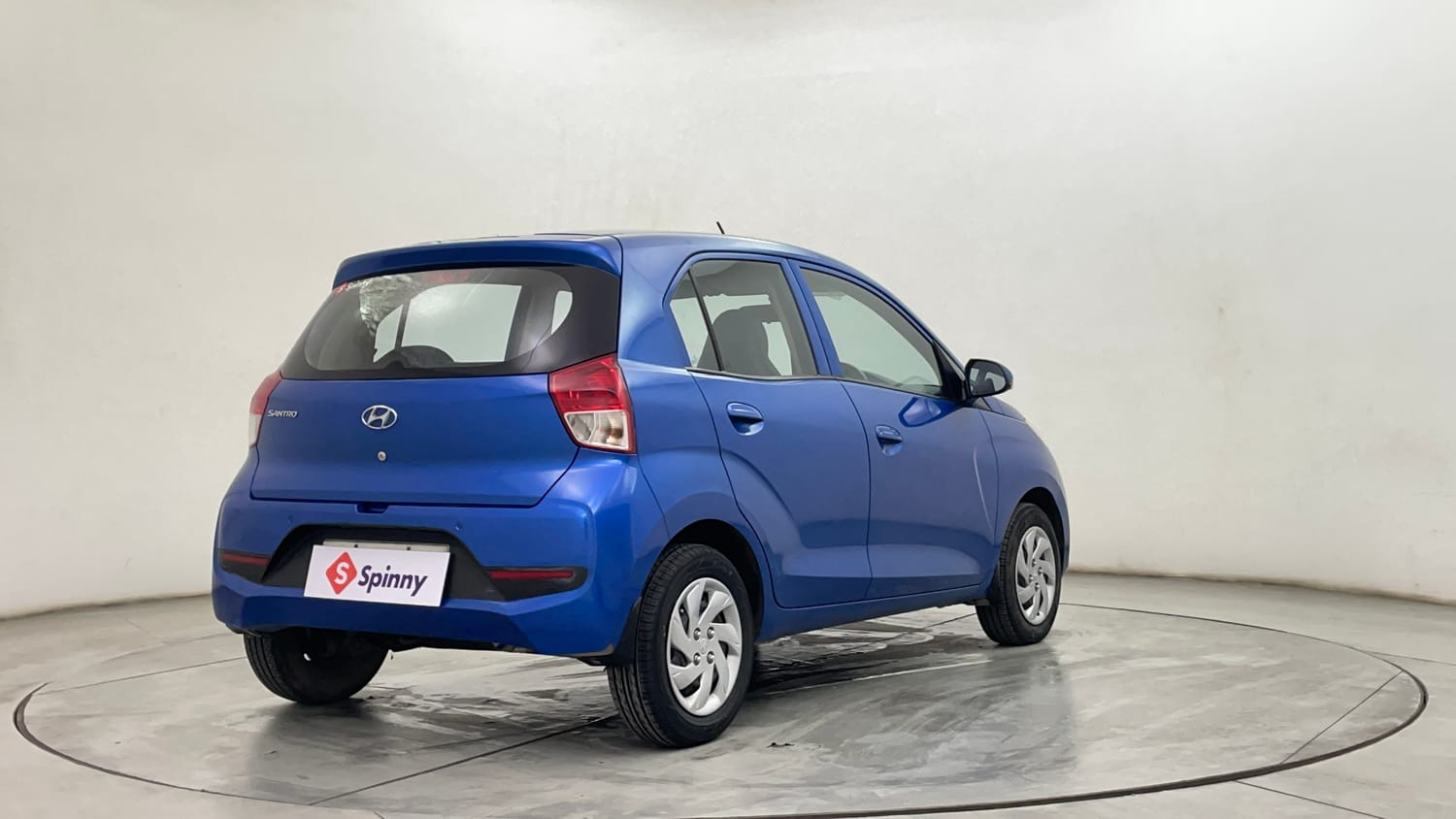 Used 2021 Hyundai Santro Sportz Petrol Manual exterior RIGHT REAR CORNER VIEW