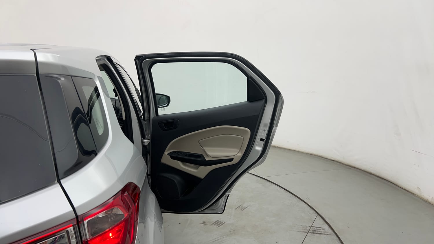Used 2021 Ford EcoSport Trend 1.5L Ti-VCT Petrol Manual interior RIGHT REAR DOOR OPEN VIEW