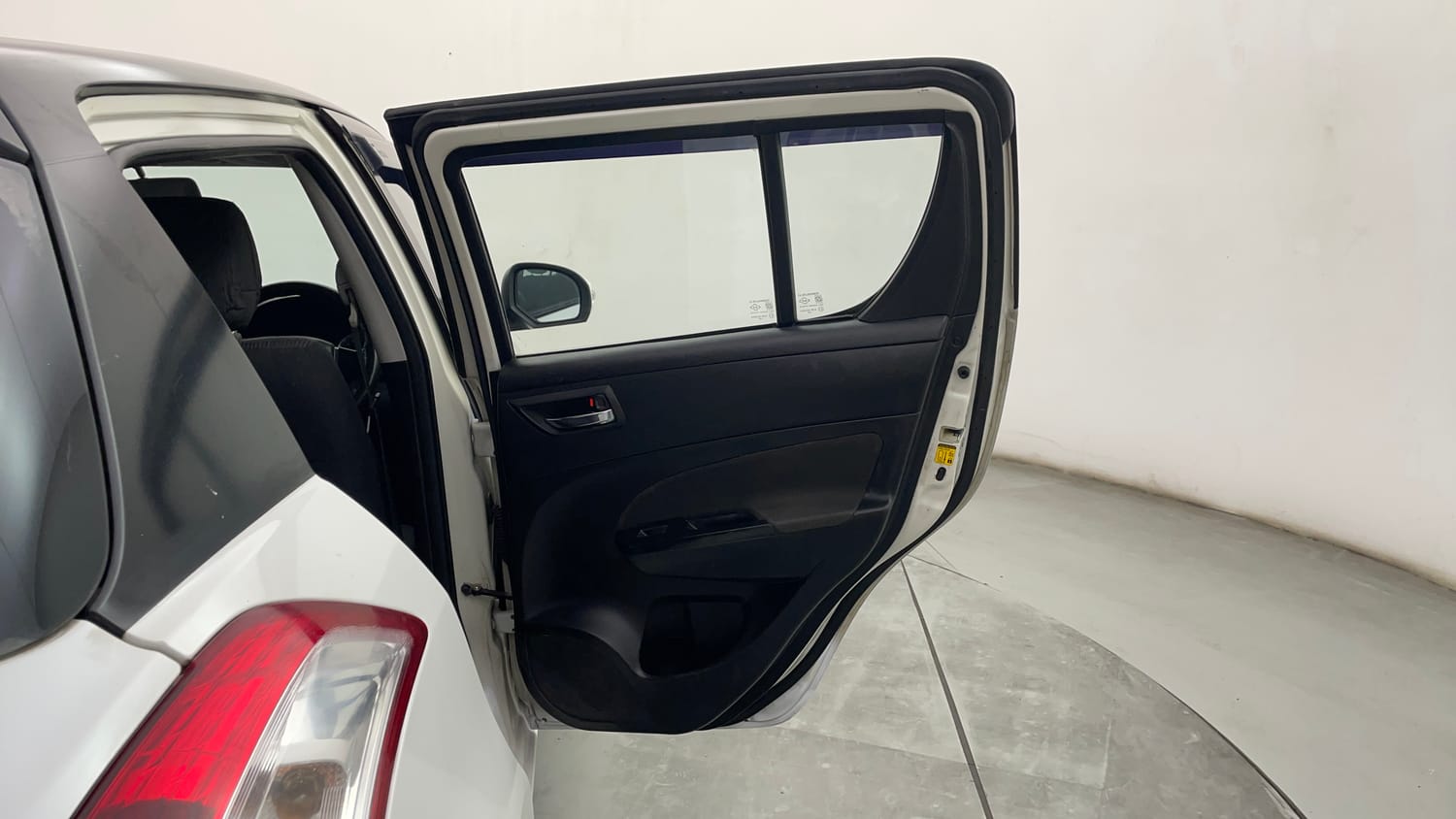Used 2014 Maruti Suzuki Swift ZDi Diesel Manual interior RIGHT REAR DOOR OPEN VIEW