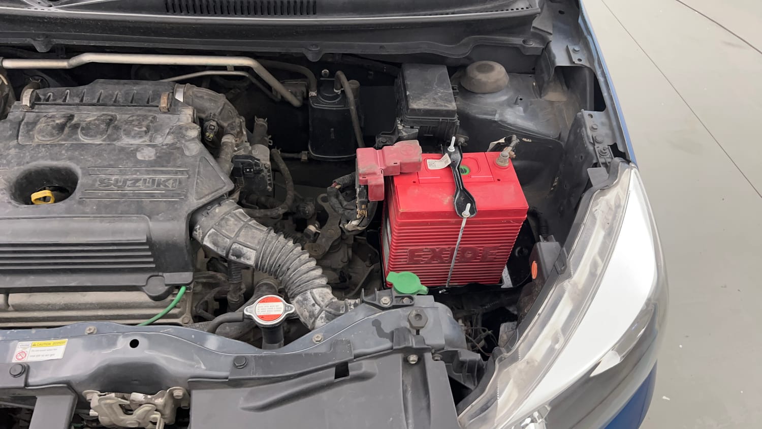 Used 2017 Maruti Suzuki Celerio ZXi Opt Petrol Manual engine ENGINE LEFT SIDE VIEW