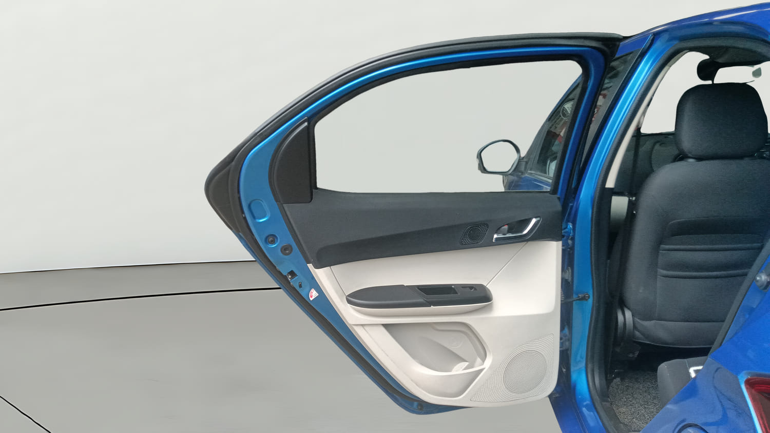 Used 2026 Tata Tiago XZ Plus CNG Cng Manual interior LEFT REAR DOOR OPEN VIEW