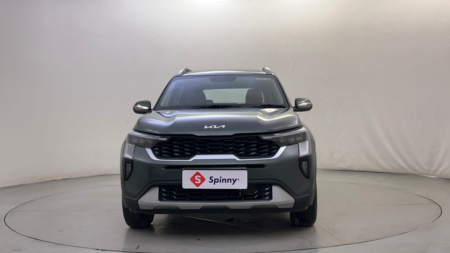 Used 2024 Kia Sonet HTX 1.5 Diesel AT Diesel Automatic exterior FRONT VIEW