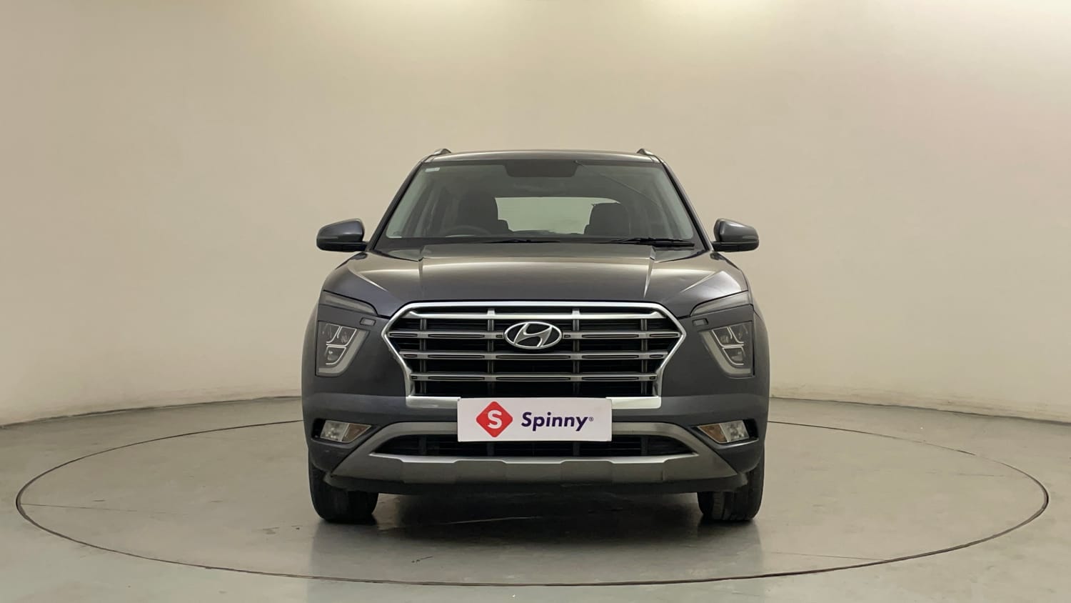 Used 2023 Hyundai Creta SX 1.5 Petrol IVT Petrol Automatic exterior FRONT VIEW
