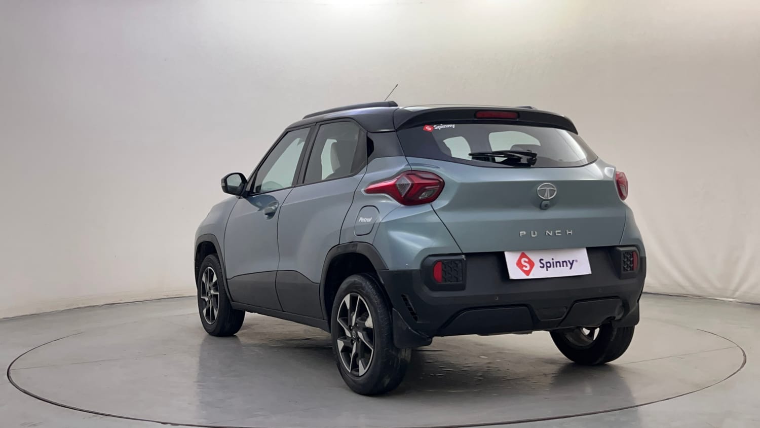 Used 2022 Tata Punch Creative MT Petrol Manual exterior LEFT REAR CORNER VIEW