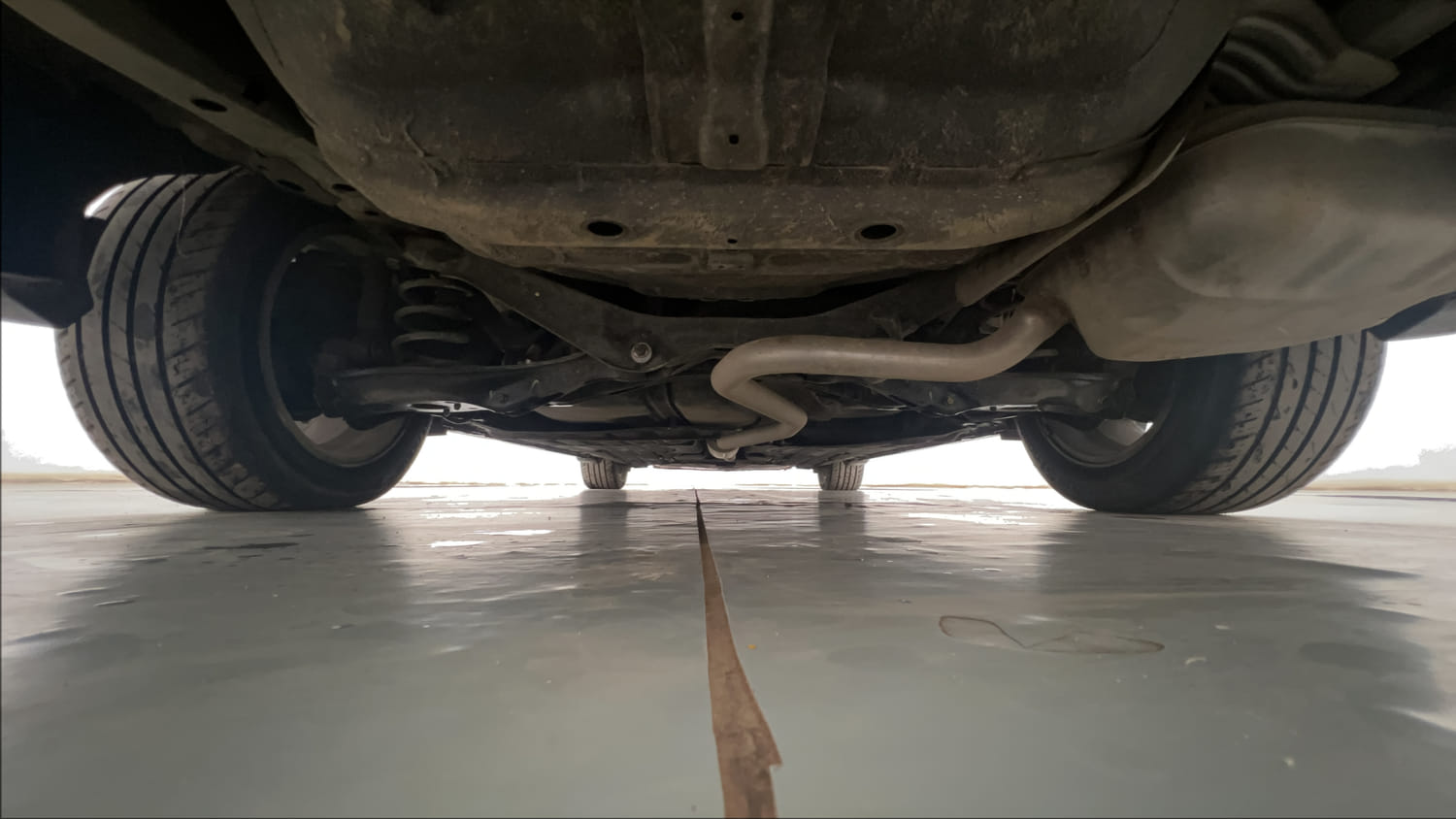 Used 2019 Honda Civic V CVT Petrol Petrol Automatic extra REAR UNDERBODY VIEW (TAKEN FROM REAR)