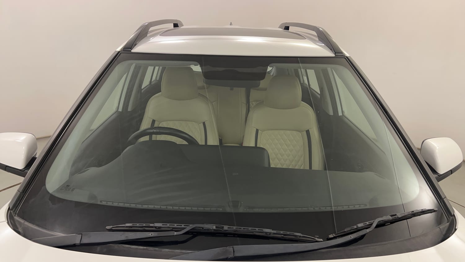 Used 2023 Hyundai Exter SX 1.2 MT Petrol Manual exterior FRONT WINDSHIELD VIEW