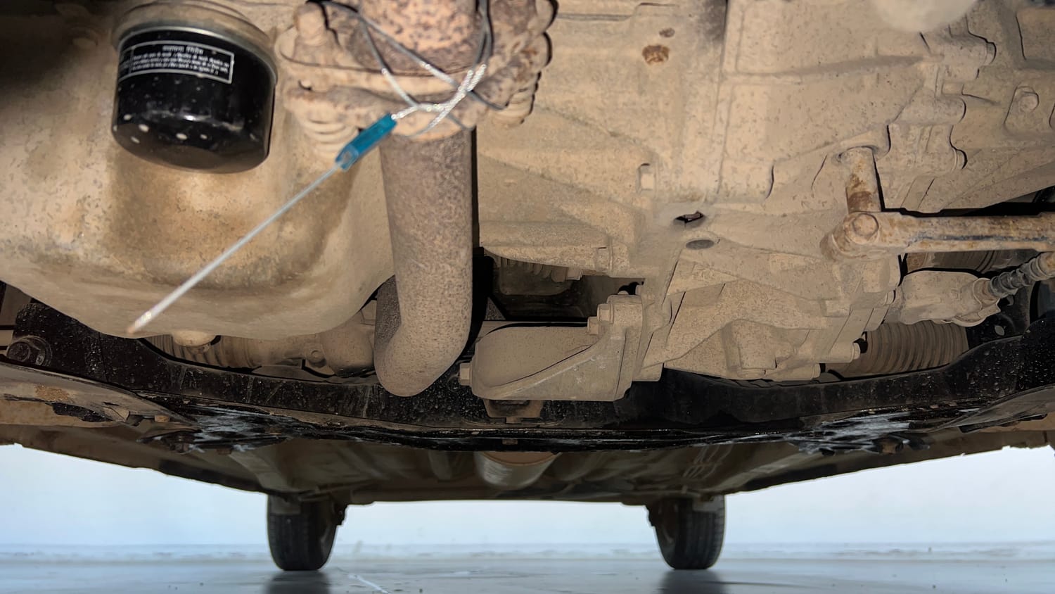 Used 2019 Maruti Suzuki Wagon R VXi 1.2 Petrol Manual extra FRONT LEFT UNDERBODY VIEW
