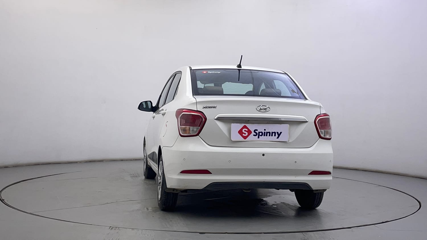 Used 2014 Hyundai Xcent S 1.2 Petrol Manual exterior BACK VIEW