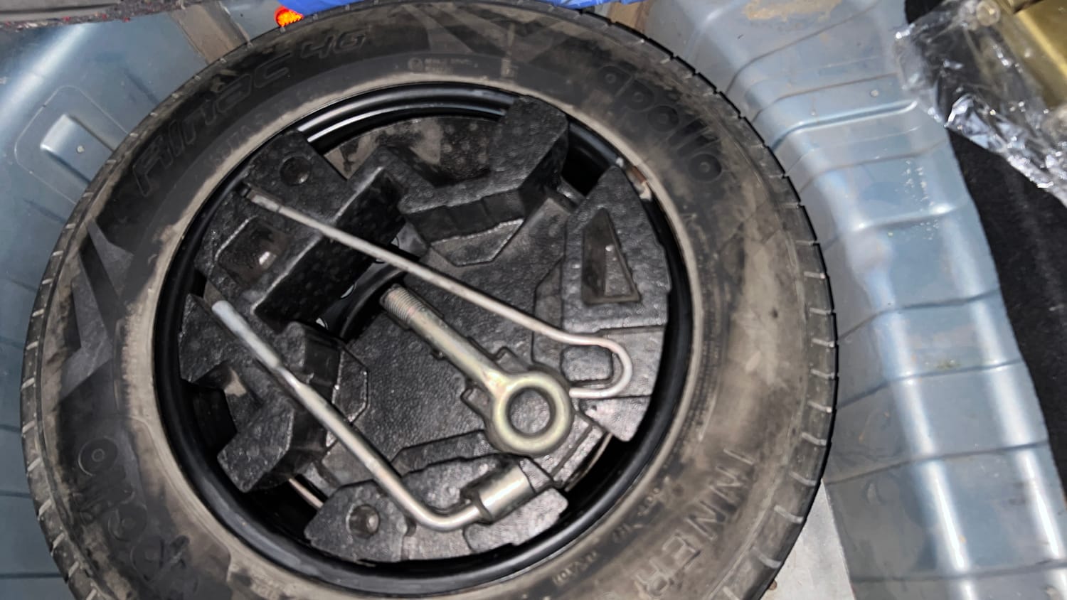 Used 2022 Tata Punch Creative MT Petrol Manual tyres SPARE TYRE VIEW