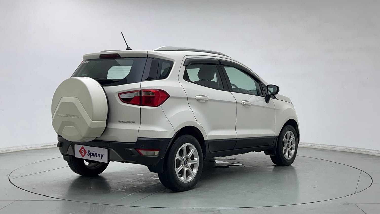 Used 2018 Ford EcoSport Titanium + 1.5L Ti-VCT Petrol Manual exterior RIGHT REAR CORNER VIEW
