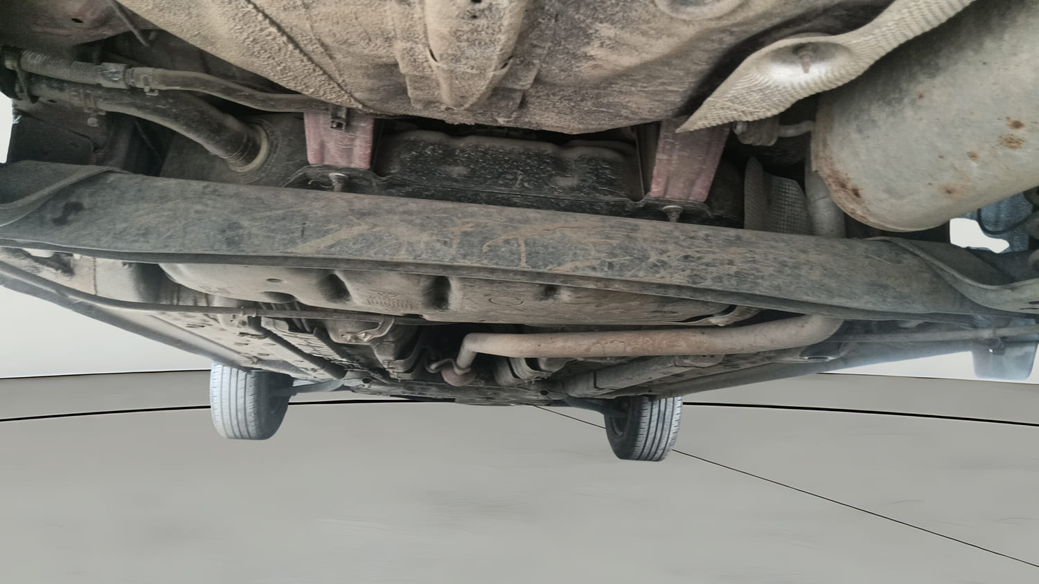 Used 2022 Hyundai Venue SX 1.2 Petrol Petrol Manual extra REAR UNDERBODY VIEW (TAKEN FROM REAR)