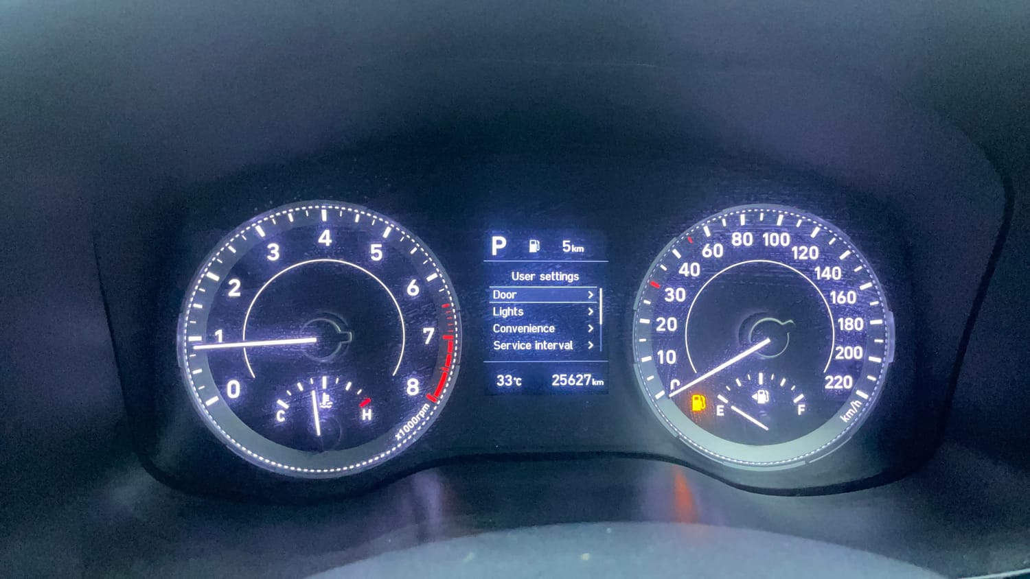 Used 2019 Hyundai Venue SX Plus 1.0 Turbo DCT Petrol Automatic interior CLUSTERMETER VIEW