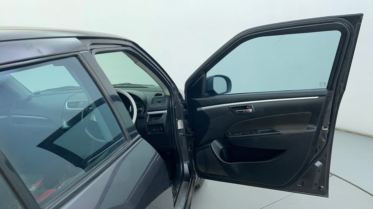 Used 2015 Maruti Suzuki Swift VXi Petrol Manual interior RIGHT FRONT DOOR OPEN VIEW