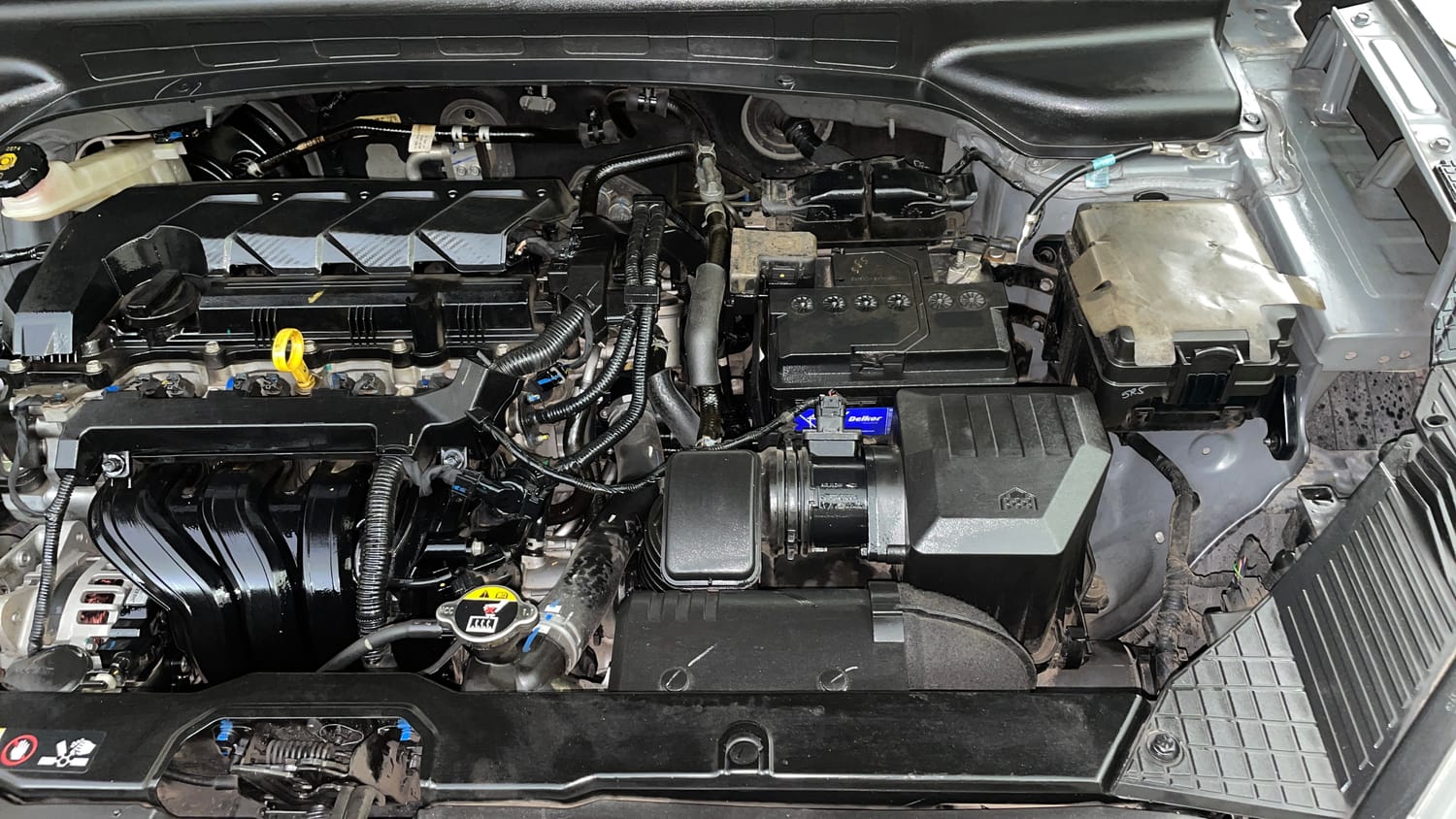 Used 2023 Hyundai Creta SX 1.5 Petrol IVT Petrol Automatic engine ENGINE LEFT SIDE VIEW