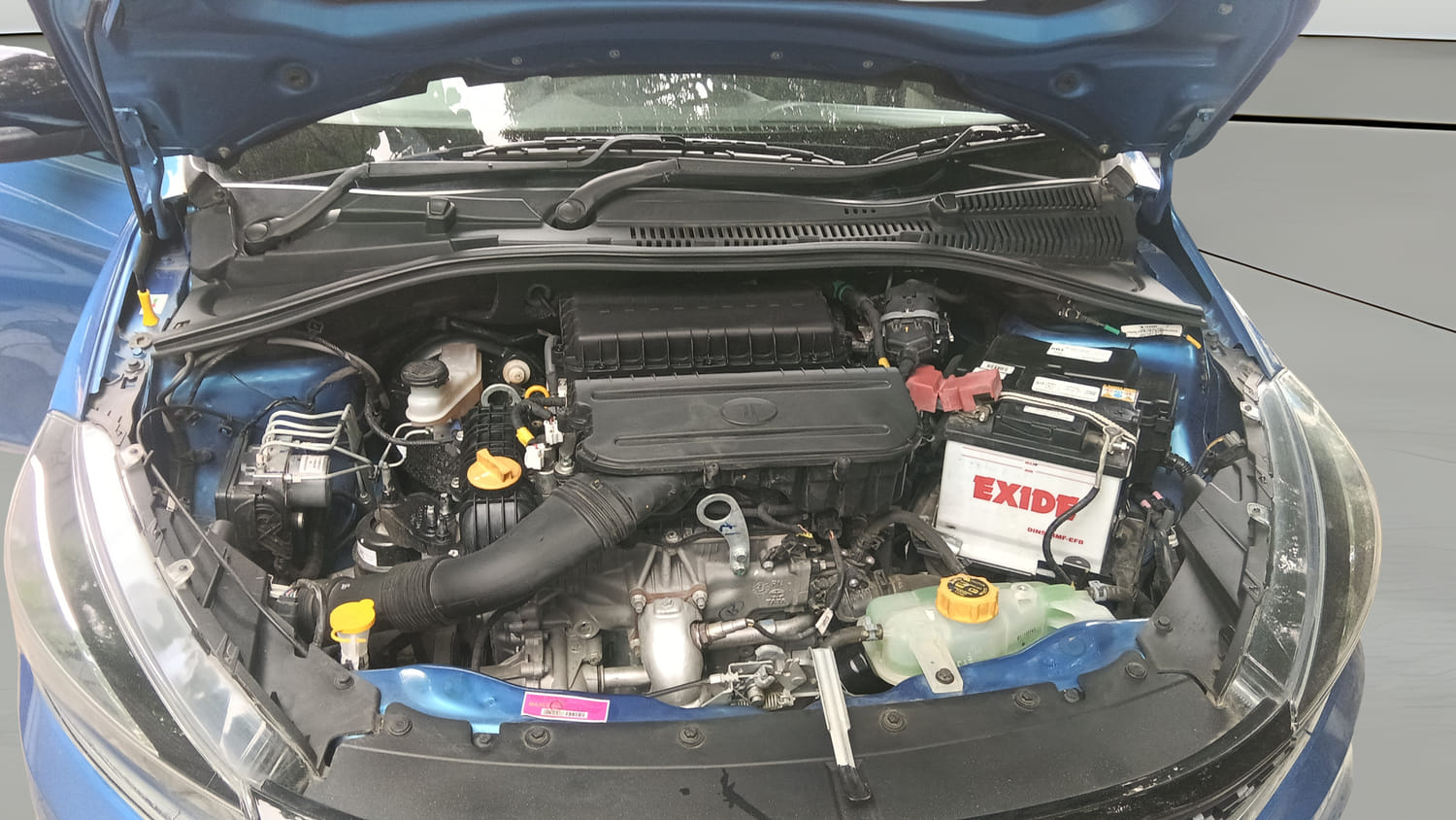 Used 2026 Tata Tiago XZ Plus CNG Cng Manual engine ENGINE & BONNET OPEN FRONT VIEW