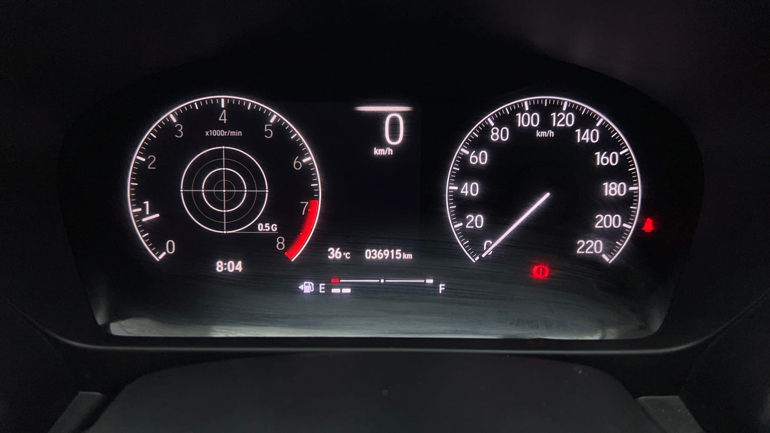 Used 2022 Honda City ZX Petrol Petrol Manual interior CLUSTERMETER VIEW