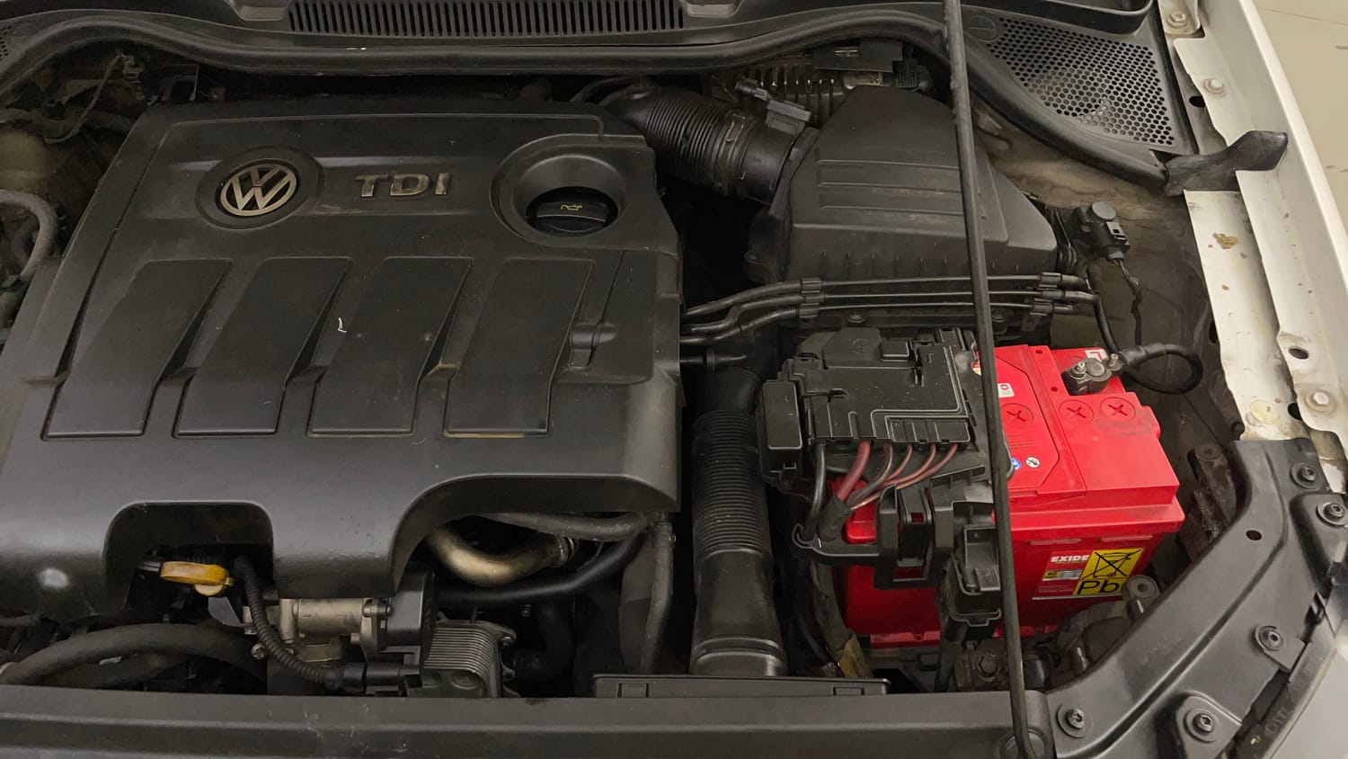 Used 2014 Volkswagen Polo Highline1.5L (D) Diesel Manual engine ENGINE LEFT SIDE VIEW