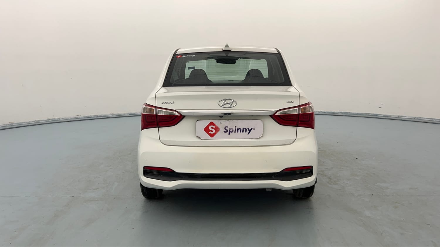 Used 2018 Hyundai Xcent SX Petrol Manual exterior BACK VIEW