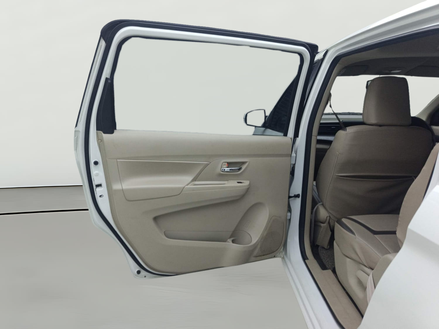 Used 2024 Maruti Suzuki Ertiga VXi AT Petrol Automatic interior LEFT REAR DOOR OPEN VIEW