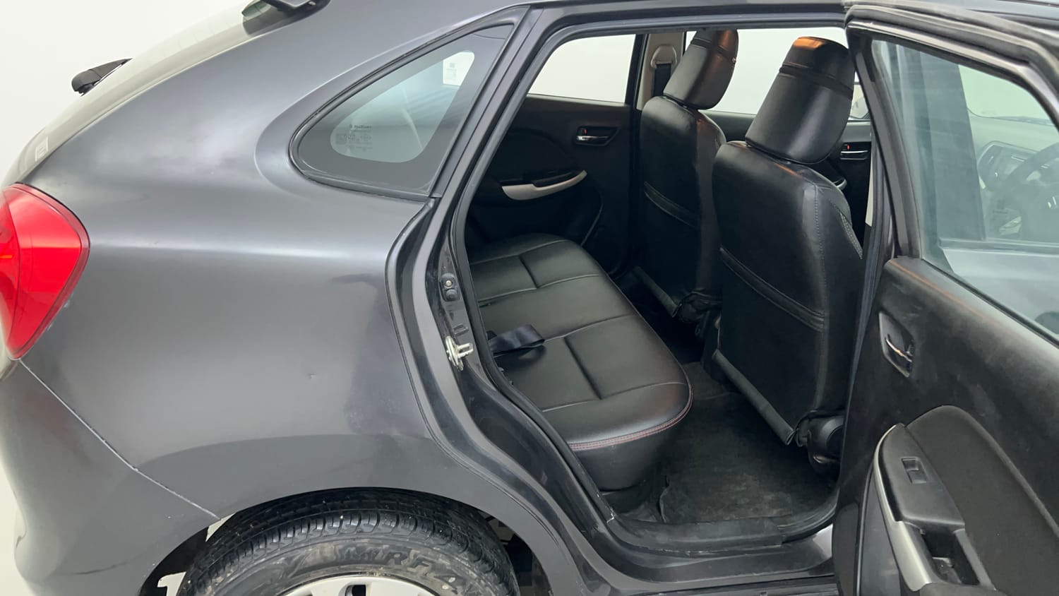Used 2018 Maruti Suzuki Baleno Delta 1.2 Petrol Manual interior RIGHT SIDE REAR DOOR CABIN VIEW