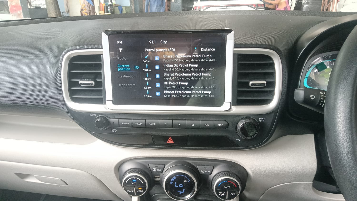 Used 2022 Hyundai Venue SX 1.2 Petrol Petrol Manual top_features Integrated (in-dash) music system