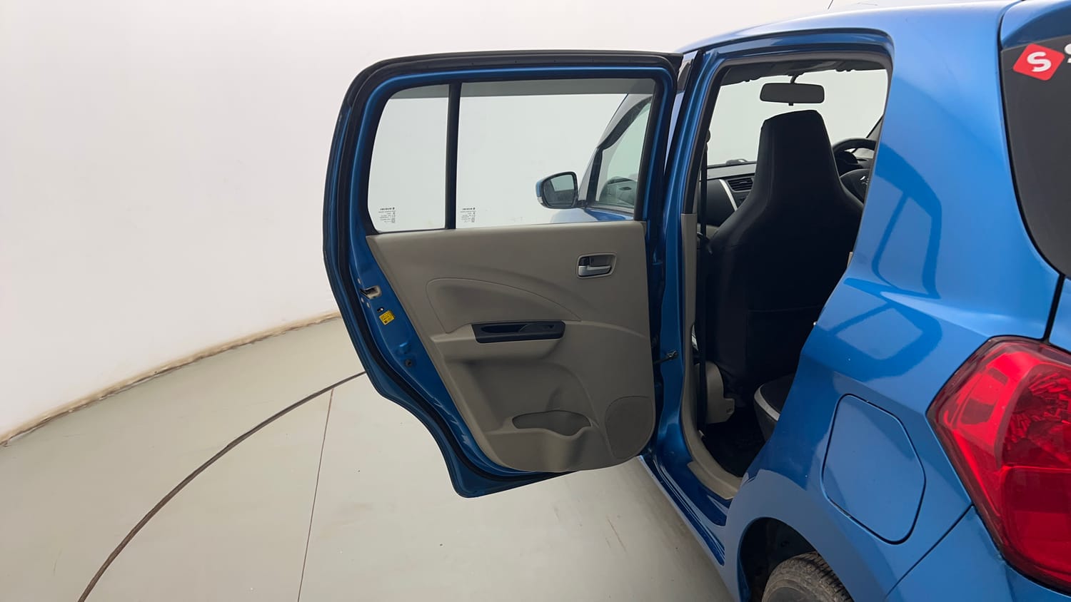 Used 2017 Maruti Suzuki Celerio ZXi Opt Petrol Manual interior LEFT REAR DOOR OPEN VIEW