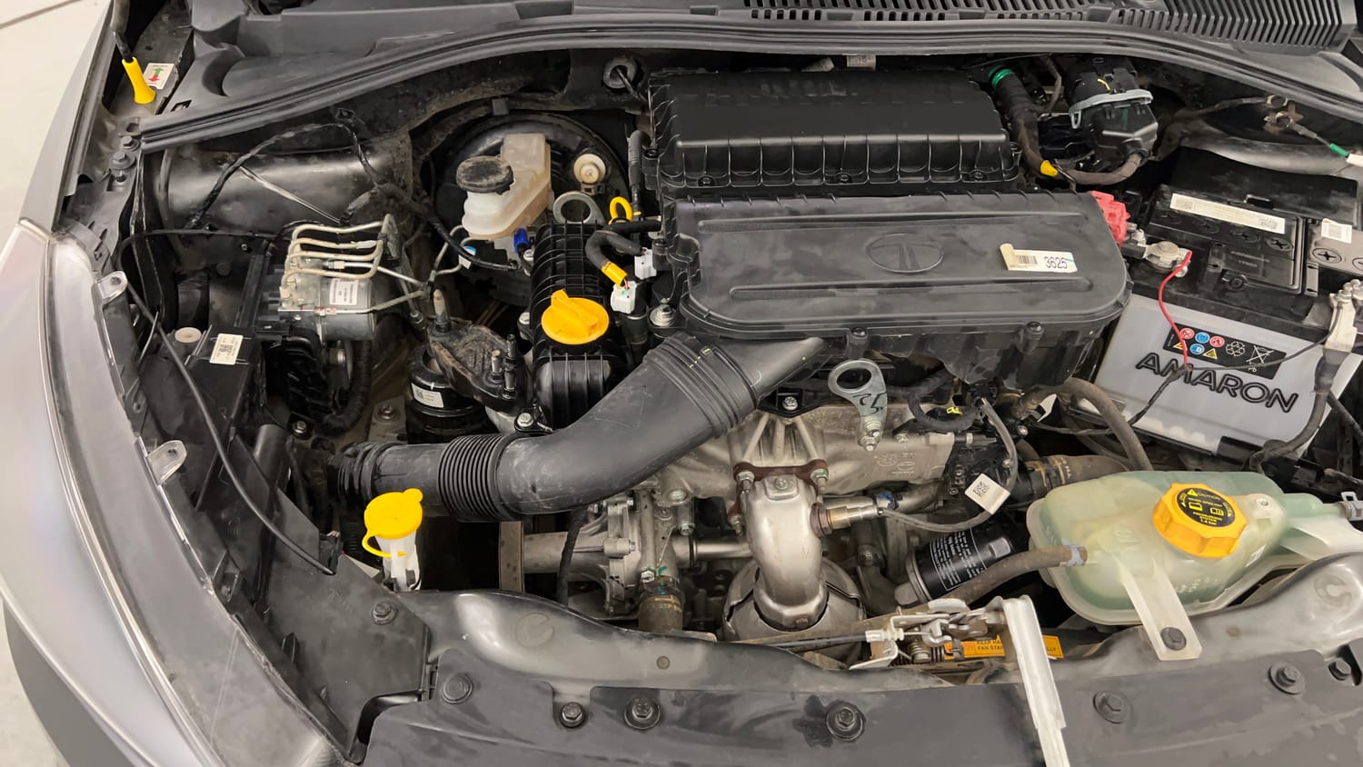 Used 2024 Tata Tiago XE Petrol Manual engine ENGINE RIGHT SIDE VIEW