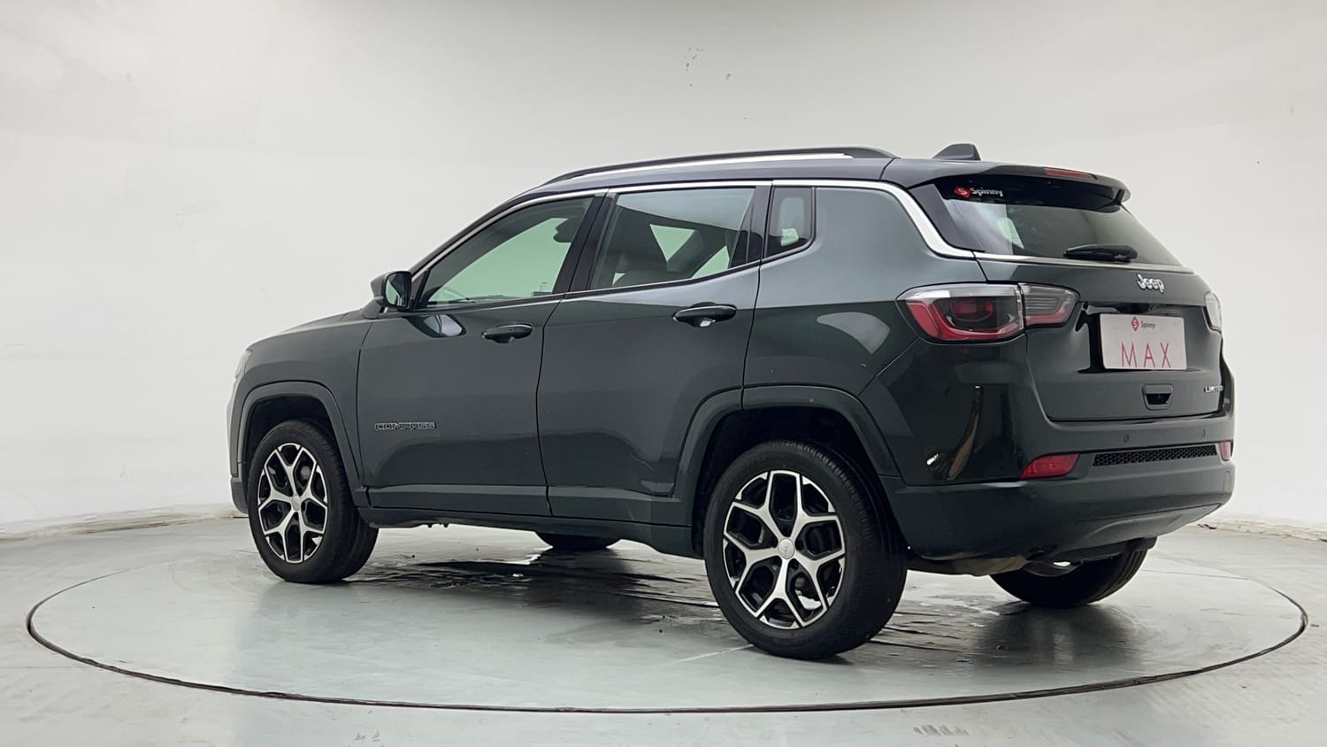 Used 2024 Jeep Compass Limited (O) 2.0 Diesel AT Diesel Automatic exterior LEFT REAR CORNER VIEW