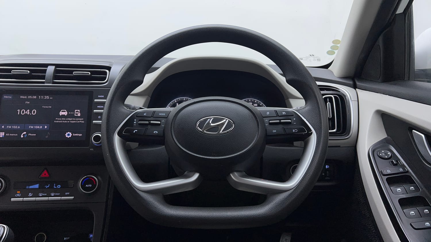 Used 2022 Hyundai Creta S 1.5 Petrol iMT Petrol Manual interior STEERING VIEW