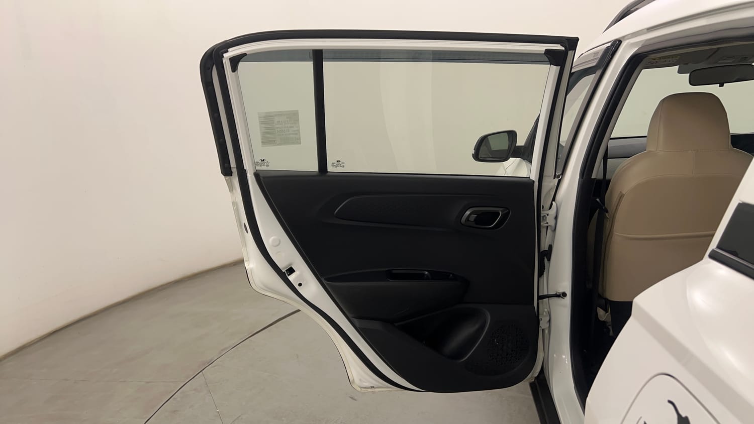 Used 2023 Hyundai Exter SX 1.2 MT Petrol Manual interior LEFT REAR DOOR OPEN VIEW