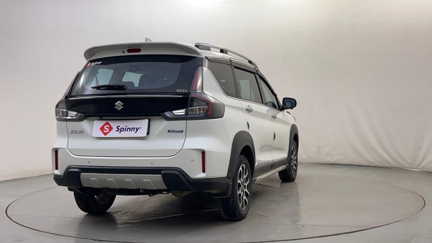 Used 2023 Maruti Suzuki XL6 Alpha Plus MT Petrol Petrol Manual exterior RIGHT REAR CORNER VIEW