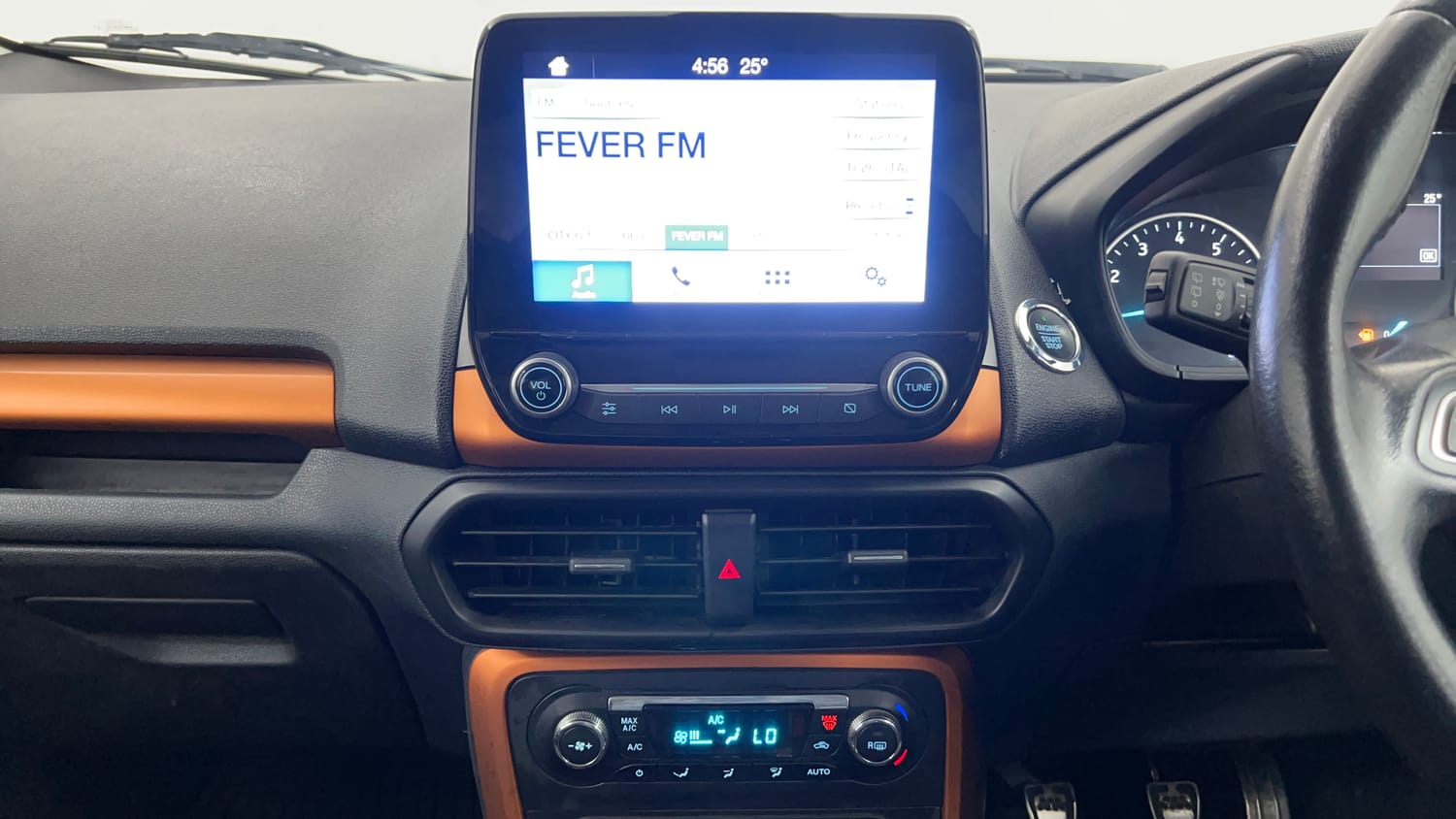 Used 2019 Ford EcoSport S Petrol Petrol Manual interior MUSIC SYSTEM & AC CONTROL VIEW