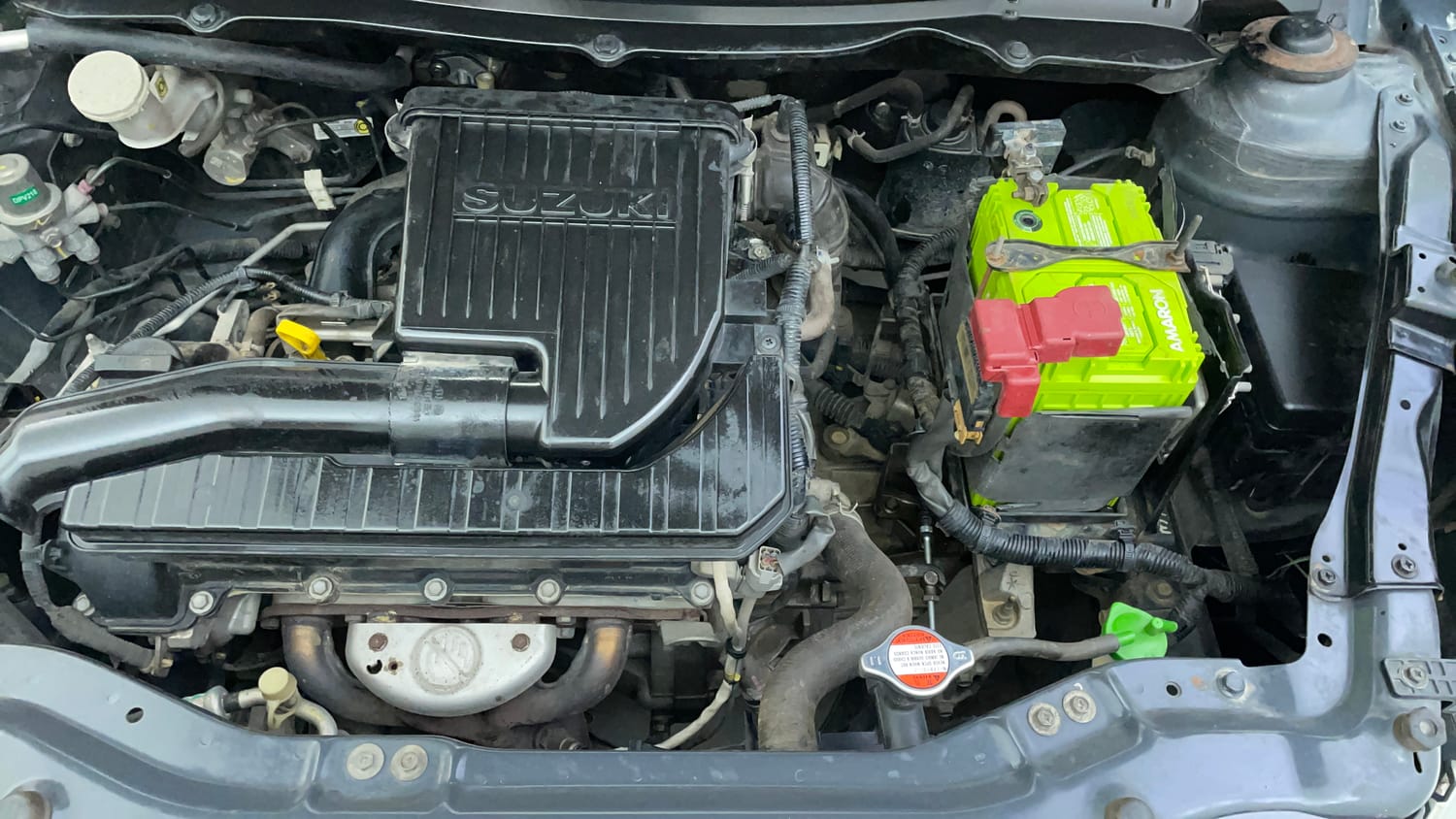 Used 2015 Maruti Suzuki Swift VXi Petrol Manual engine ENGINE LEFT SIDE VIEW