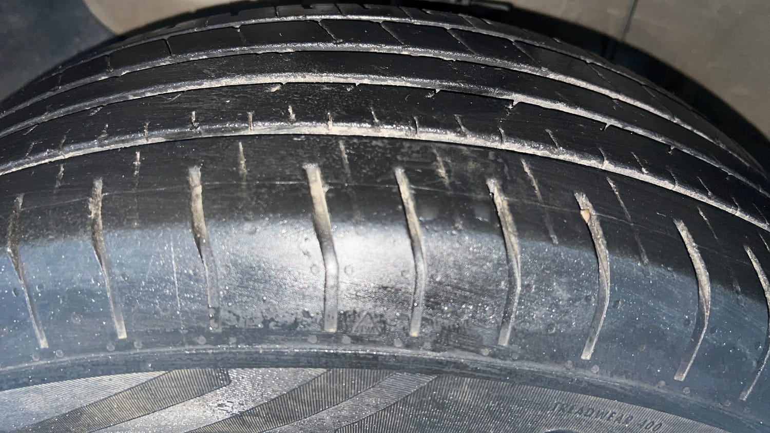 Used 2022 Hyundai Creta S 1.5 Petrol iMT Petrol Manual tyres LEFT FRONT TYRE TREAD VIEW
