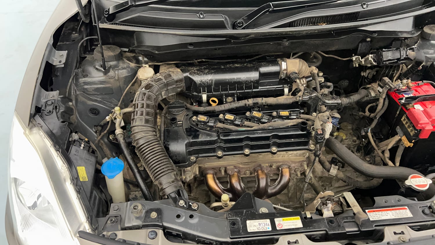 Used 2017 Maruti Suzuki Dzire VXi Petrol Manual engine ENGINE RIGHT SIDE VIEW