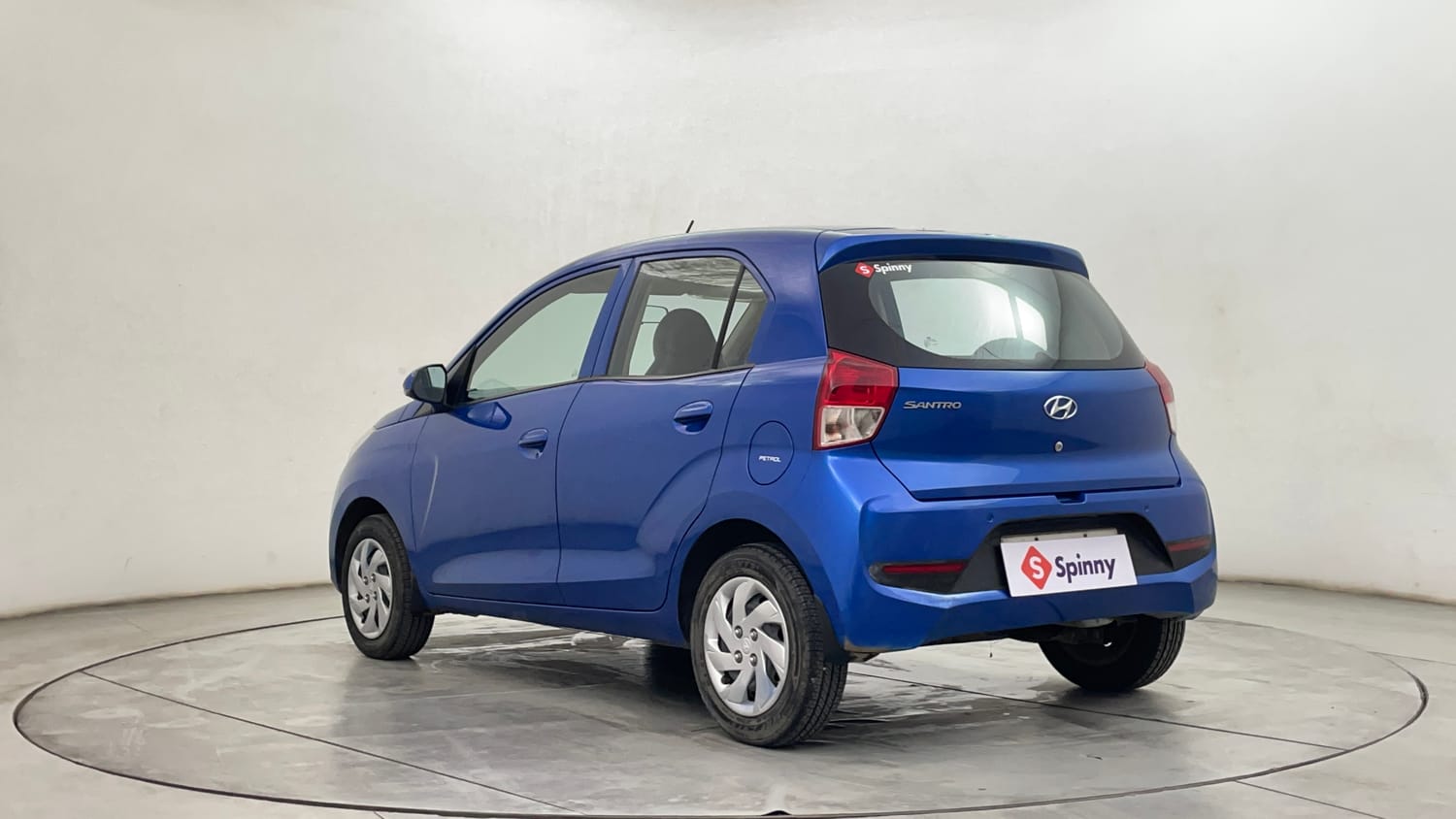 Used 2021 Hyundai Santro Sportz Petrol Manual exterior LEFT REAR CORNER VIEW