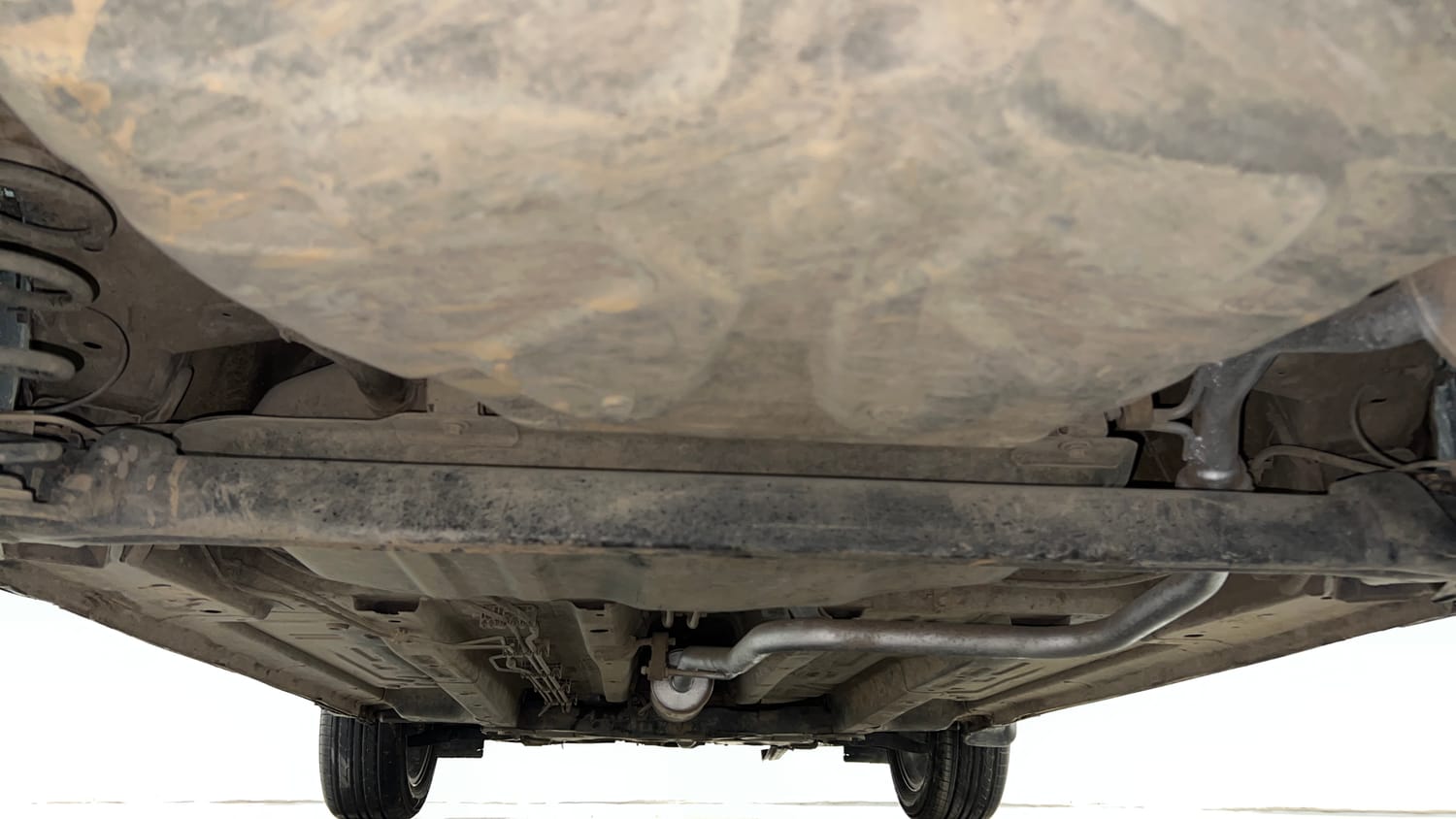 Used 2022 Tata Punch Creative MT Petrol Manual extra REAR UNDERBODY VIEW (TAKEN FROM REAR)