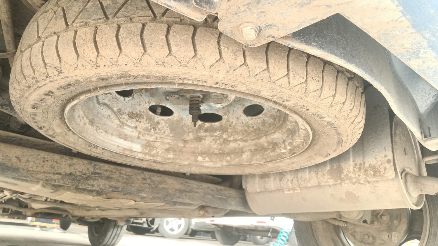 Used 2026 Tata Tiago XZ Plus CNG Cng Manual tyres SPARE TYRE VIEW