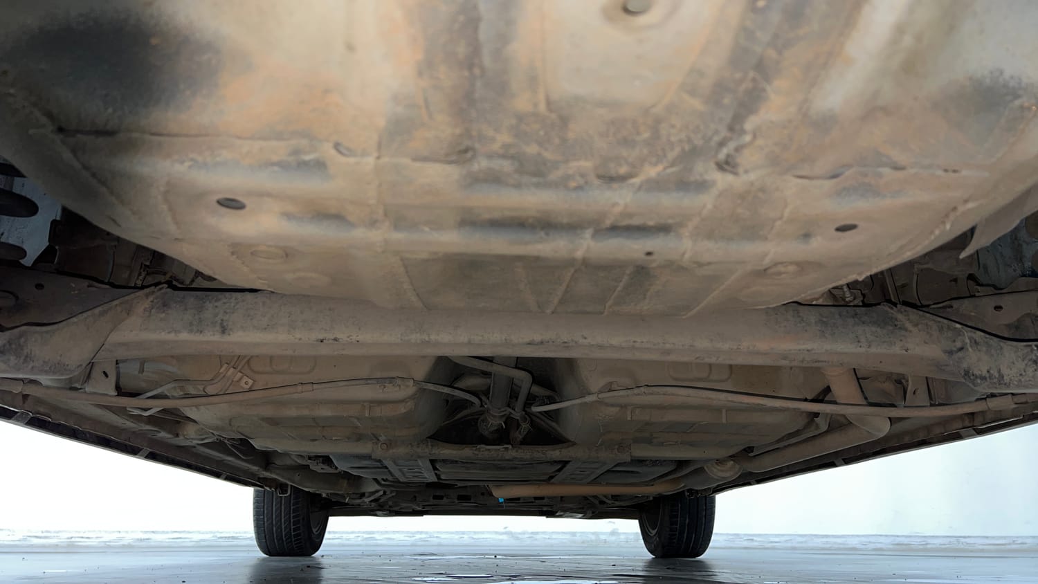 Used 2017 Honda WR-V VX MT Petrol Petrol Manual extra REAR UNDERBODY VIEW (TAKEN FROM REAR)
