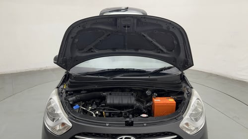 Used 2013 Hyundai i10 Sportz 1.2 Kappa2 Petrol Manual engine ENGINE & BONNET OPEN FRONT VIEW