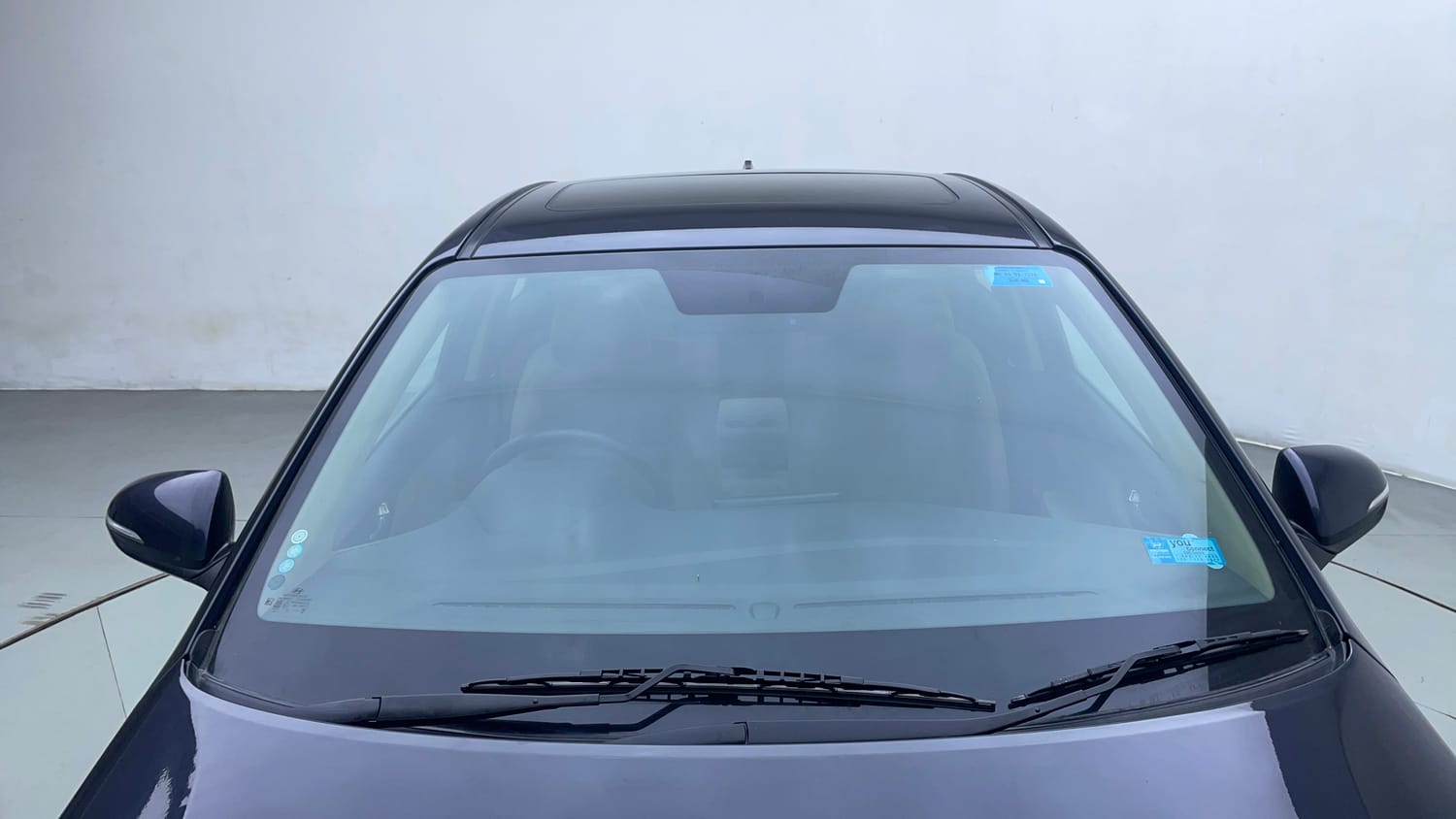 Used 2022 Hyundai Verna SX 1.5 MPi Petrol Manual exterior FRONT WINDSHIELD VIEW