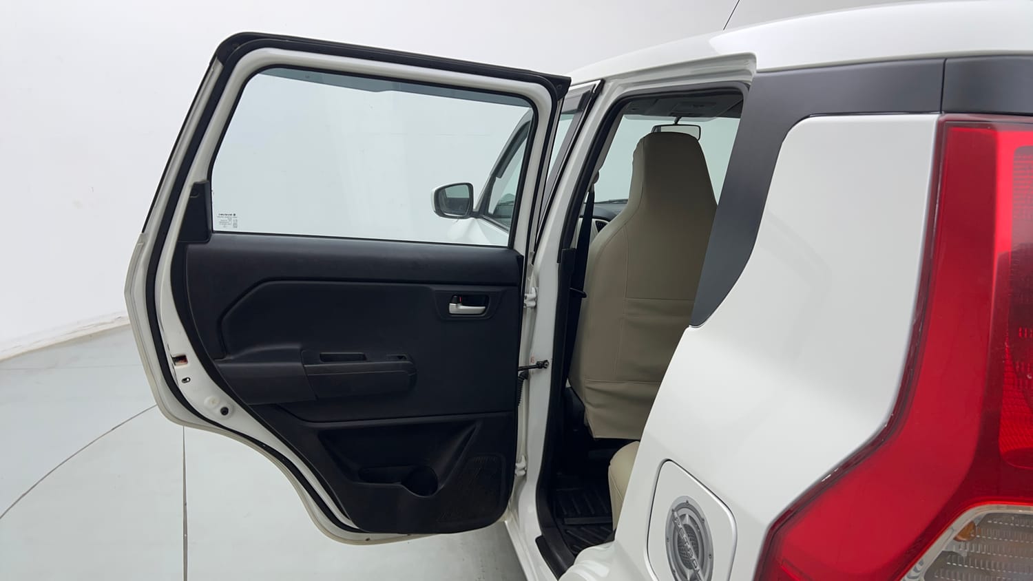 Used 2019 Maruti Suzuki Wagon R VXi 1.2 Petrol Manual interior LEFT REAR DOOR OPEN VIEW