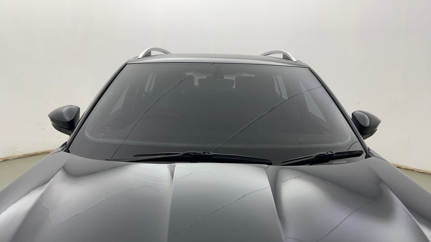 Used 2023 Skoda Kushaq Style 1.5L TSI MT Petrol Manual exterior FRONT WINDSHIELD VIEW