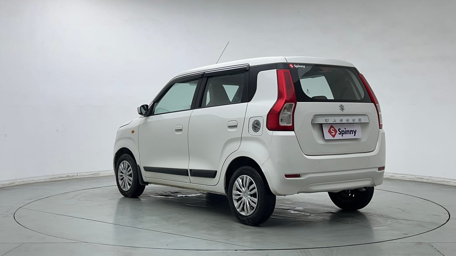 Used 2019 Maruti Suzuki Wagon R VXi 1.2 Petrol Manual exterior LEFT REAR CORNER VIEW