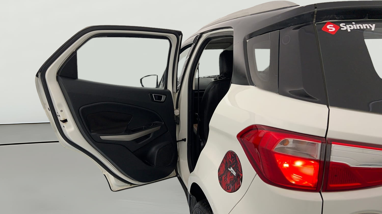 Used 2018 Ford EcoSport Titanium 1.5L Ti-VCT Petrol Manual interior LEFT REAR DOOR OPEN VIEW