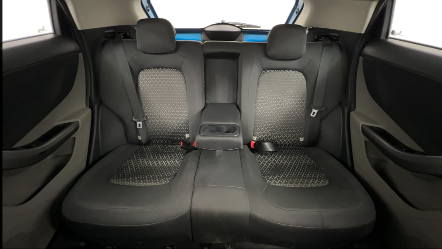 Used 2018 Tata Nexon XZ Plus Diesel Dual Tone Diesel Manual interior REAR SEAT CONDITION VIEW