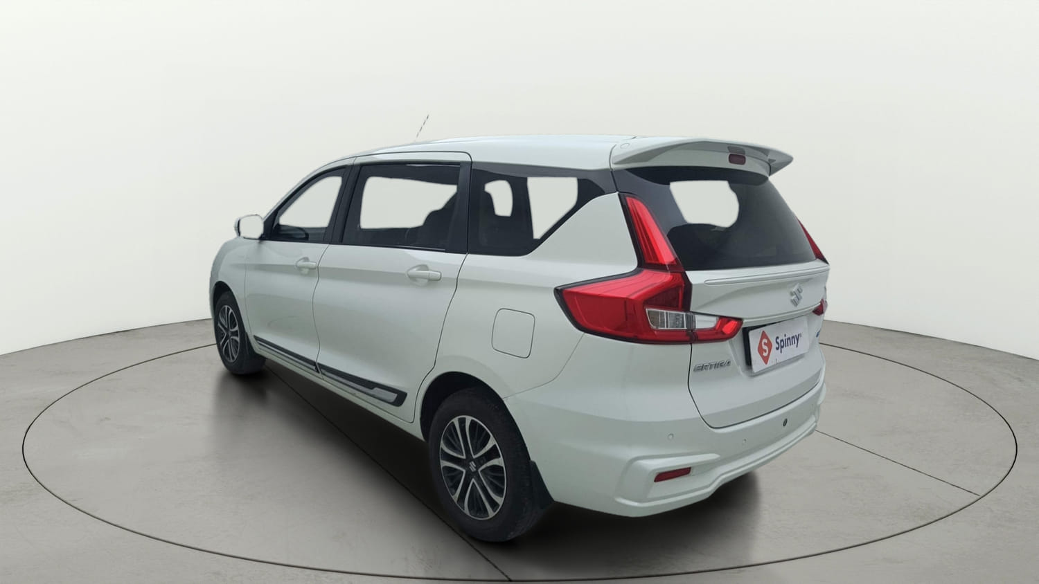 Used 2024 Maruti Suzuki Ertiga VXi AT Petrol Automatic exterior LEFT REAR CORNER VIEW
