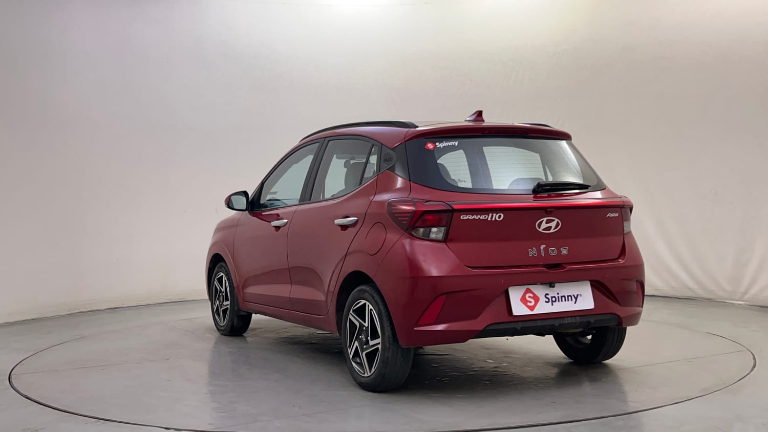 Used 2023 Hyundai Grand i10 Nios Asta 1.2 Kappa VTVT Petrol Manual exterior LEFT REAR CORNER VIEW
