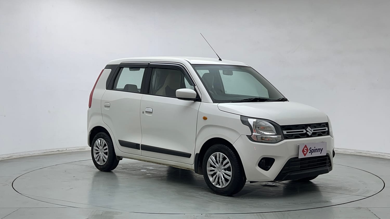 Used 2019 Maruti Suzuki Wagon R VXi 1.2 Petrol Manual exterior RIGHT FRONT CORNER VIEW