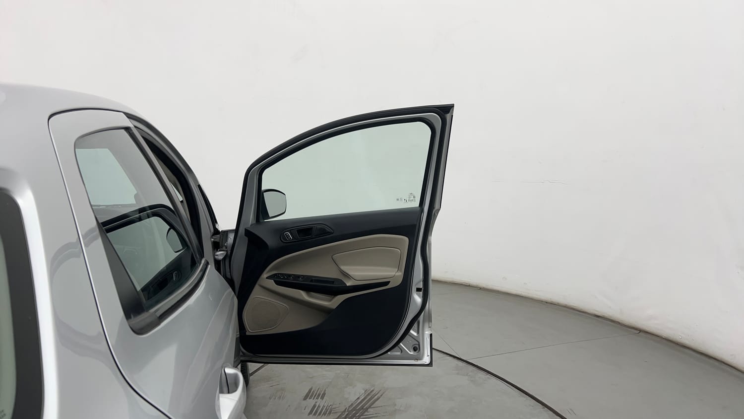 Used 2021 Ford EcoSport Trend 1.5L Ti-VCT Petrol Manual interior RIGHT FRONT DOOR OPEN VIEW